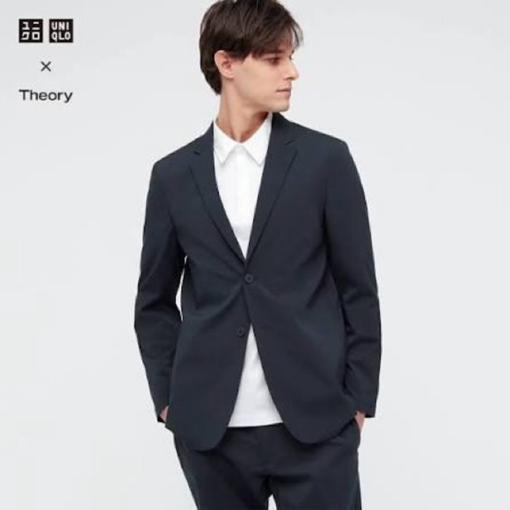 Uniqlo Theory Men's Navy Suit | Men medium size
